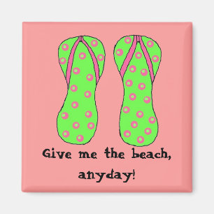 Gib mir jeden Tag den Strand! Magnet