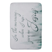 Gib mir Jesus Pine Tree Badematte (Vorderseite Vertikal)