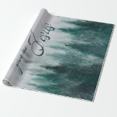 Gib mir Jesus Pine Tree Geschenkpapier (Ungerollt)