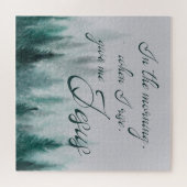 Gib mir Jesus Pine Tree Puzzle (Horizontal)