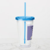 "Gib mir keine Schuld"-Cup Acryltrinkbecher (Rechts)