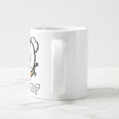 Gib mir Kof Jumbo-Tasse (Rückseite)