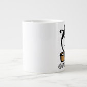 Gib mir Kof Jumbo-Tasse (Vorderseite)