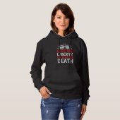 Gib mir Lberty oder gib mir die Fahne "Death Ameri Hoodie (Vorne ganz)