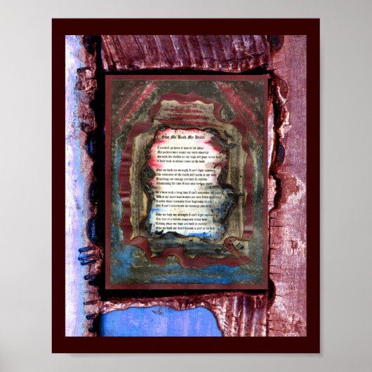 Gib mir mein Herz zurück Poster (Vorne)