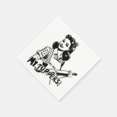 Gib mir meine Tuppers zurück Serviette (Ecke)