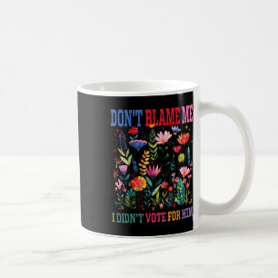 Gib mir nicht die Schuld, dass ich für ihn subtile Kaffeetasse