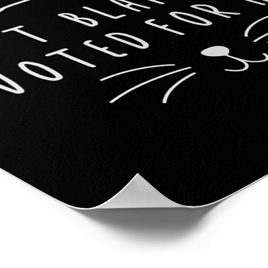 Gib mir nicht die Schuld, dass ich für ihren lusti Poster (Ecke)