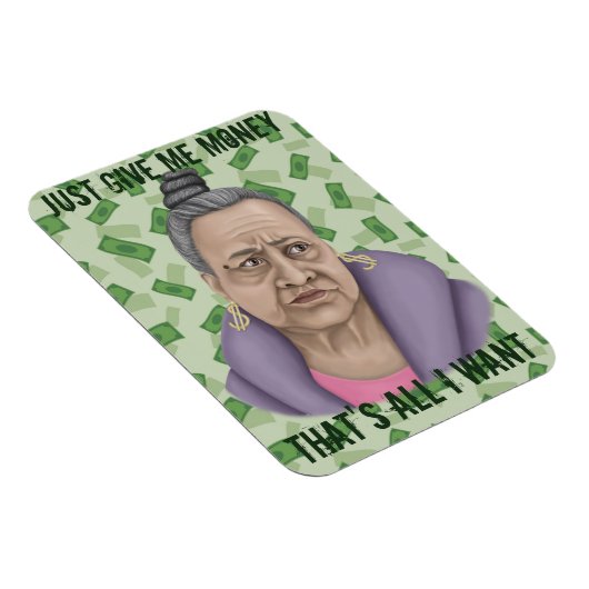 Gib mir nur Geld Magnet (Rechte Seite)