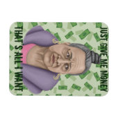 Gib mir nur Geld Magnet (Horizontal)