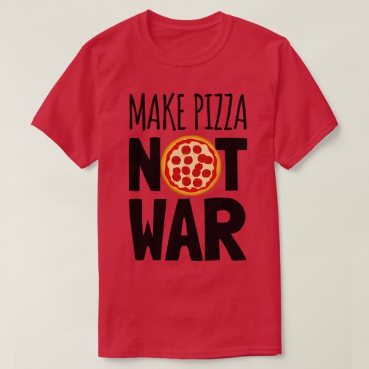 Gib mir Pizza bitte T-Shirt (Design vorne)