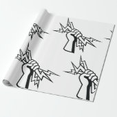 Gib mir Power Geschenkpapier (Ungerollt)