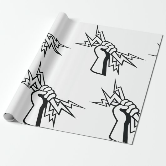 Gib mir Power Geschenkpapier (Ungerollt)