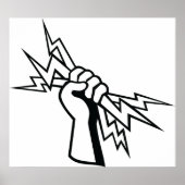 Gib mir Power Poster (Vorne)