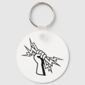 Gib mir Power Schlüsselanhänger (Rückseite)