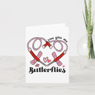 Gib mir Schmetterlinge Phlebotomist Pbt Valentine Karte