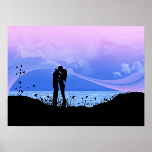 Gib mir Schmetterlinge Poster (Vorne)