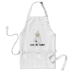 Gib mir Süßigkeiten und Geschenke Schürze