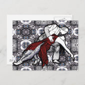Gib mir Tango Postkarte (Vorne/Hinten)