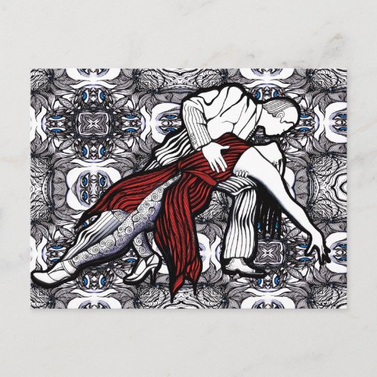 Gib mir Tango Postkarte (Vorderseite)