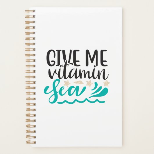 Gib mir Vitamin Meer Planer (Vorderseite)