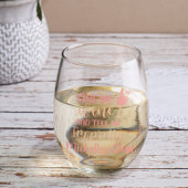 Gib mir Wein Sagen Sie mir, ich bin Hübsch Weinglas Ohne Stiel