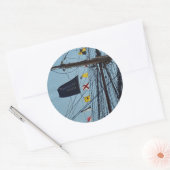 Gib nicht auf den Aufkleber für das Schiff auf. (Umschlag)