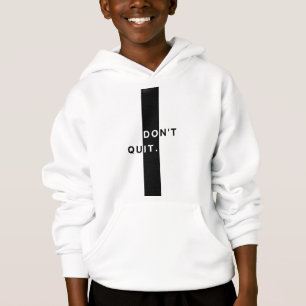 Gib nicht auf Hoodie