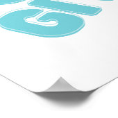 Gib nicht auf inspirierendes Poster auf (Ecke)