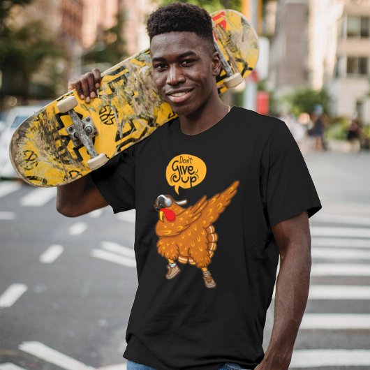 Gib nicht auf | Motivierend Grafik T-Shirt