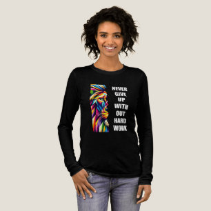 GIB NICHT AUF OHNE HARTES ARBEITEN Tri-Blend SHIRT