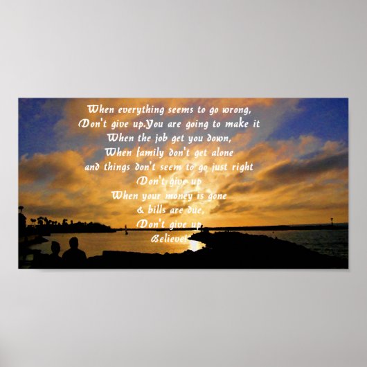 Gib nicht auf!_ poster (Vorne)