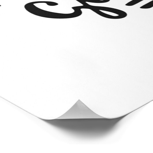 Gib nicht auf poster (Ecke)