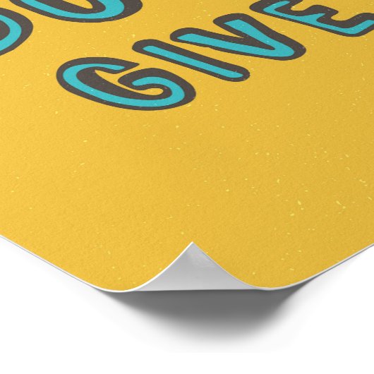 Gib nicht auf! poster (Ecke)