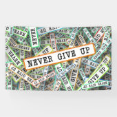 Gib nie auf banner (Horizontal)