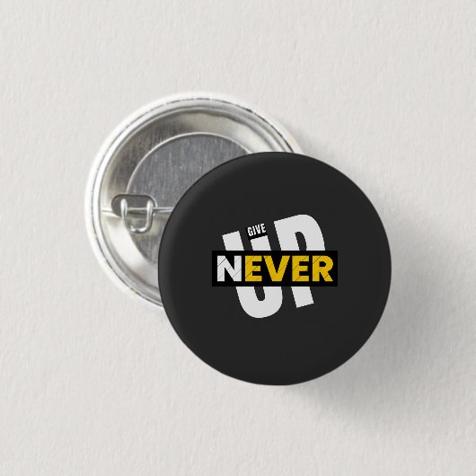 Gib nie auf button (Vorne & Hinten)