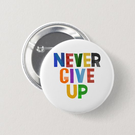 Gib nie auf button (Vorne & Hinten)