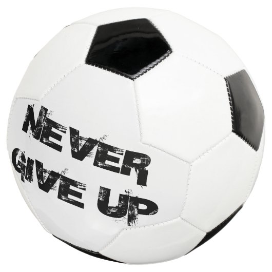 Gib nie auf fußball (Dreiviertel)