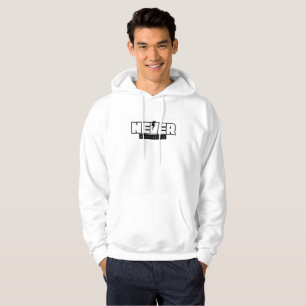 gib nie auf hoodie
