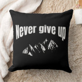 Gib nie auf kissen (Decke)