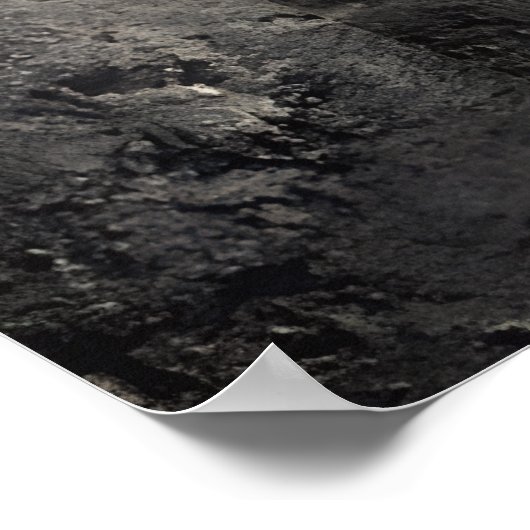 Gib nie auf poster (Ecke)