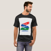 Gib nie auf T-Shirt (Vorne ganz)