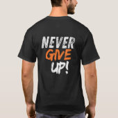 GIB NIE AUF T-Shirt (Rückseite)
