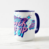 GIB NIE AUF  TASSE (VorderseiteRechts)