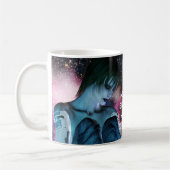 Gib nie deine Träume auf! Hübsche Kaffeetasse (Links)