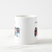 Gib nie die Hoffnung auf Kaffeetasse (Mittel)