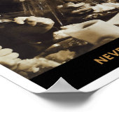 Gib nie einem Keim eine Pause — der Zweite Weltkri Poster (Ecke)