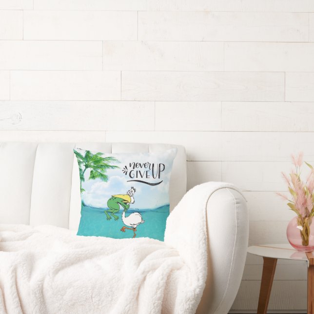 Gib nie Froschvogel auf Kissen (Liege)