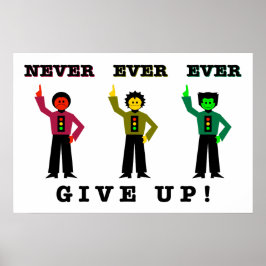 Gib nie je auf! poster