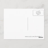 Gib nie nach! Postkarte (Rückseite)